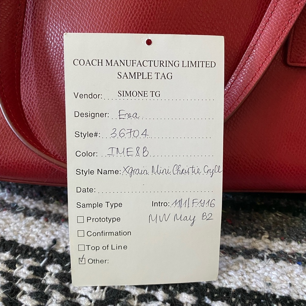 Coach XGrain Mini Christie Carryall - Picture 6 of 11